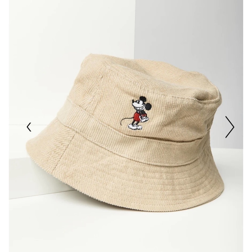 Tan Mickey Mouse Bucket Hat - One Size, NWT - Picture 4 of 12
